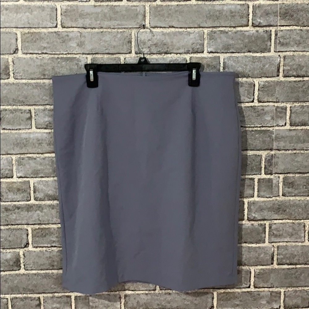 J style blue pencil skirt